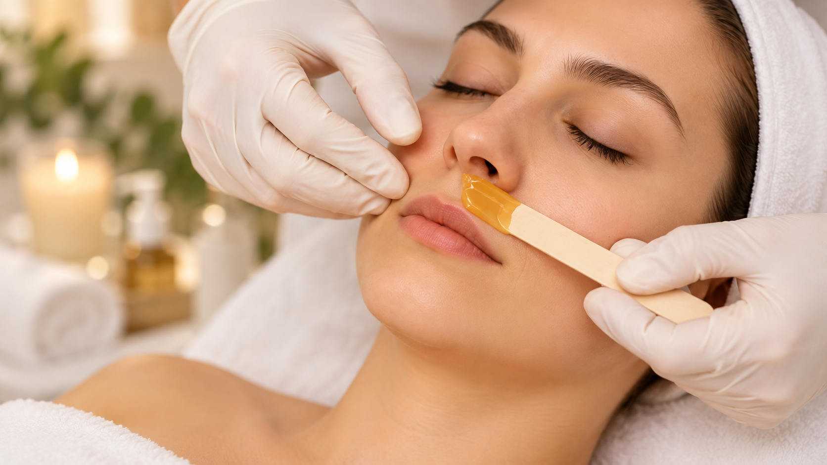 Lip Wax - Professional upper lip waxing at Leyla Skin & Beauty